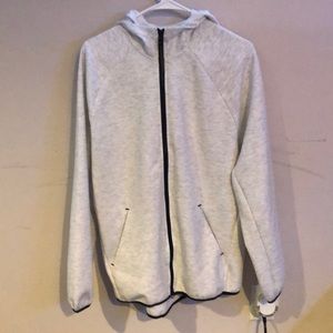 White sweatshirt hoodie